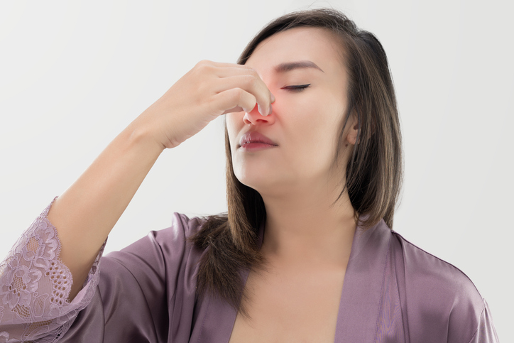 What to do when deals you have a bleeding nose